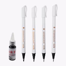 STA 4 Size Waterproof Caligraphy Pen Soft Brush Pens for Writing Letterin Drawing Sketching Art Supplies Japanes Stationer 3751
