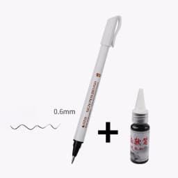 STA 4 Size Waterproof Caligraphy Pen Soft Brush Pens for Writing Letterin Drawing Sketching Art Supplies Japanes Stationer 3751