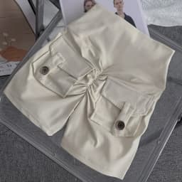 Nude High Waist Peach Butt Sport With Pocket Yoga Shorts Leggings Quick Drying Gym Training Cycling Outdoor sports Shorts