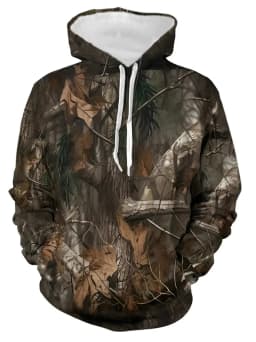 Spring Autumn Leaves Camouflage 3D Hoodies,Man/Women Loose tops Designer Sweatshirt Oversized Harajuku y2k Clothes Pullover