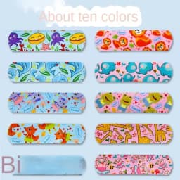 120 Pcs/box Cartoon Band-aid Cute Mini Children Breathable Waterproof Bandage Medical ok Bandages Hemostatic Patch