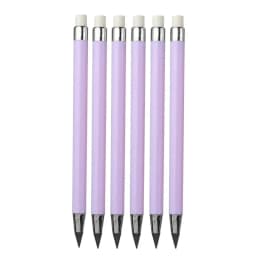 6/12 PCS/Set Infinity Pencils No Sharpening Eternity Pencils No Ink Kawaii Unlimited Pens Art School Office Supplies Stationery