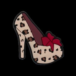 1/23PCS Leopard Print Shoe Charms Cute Heart Cow Lipstick Shoe Accessories for Women Sneaker Clog Buckle Pin Shoe Decorations