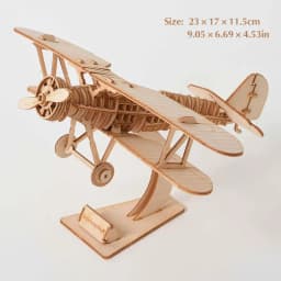 1pc 3D DIY Wooden Puzzle Model Handmade Mechanical Toy Building Game Assemble Ship Model 3D Model Ornament Christmas Gift