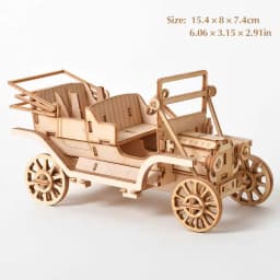 1pc 3D DIY Wooden Puzzle Model Handmade Mechanical Toy Building Game Assemble Ship Model 3D Model Ornament Christmas Gift
