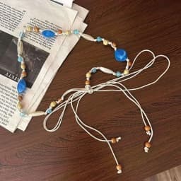 New Butterfly Tassel Waist Chain Y2K Trendy Bohemian Belt Summer Beach Accessories Vintage Flower Bohemian Belt