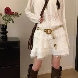 New Butterfly Tassel Waist Chain Y2K Trendy Bohemian Belt Summer Beach Accessories Vintage Flower Bohemian Belt