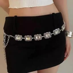 New Butterfly Tassel Waist Chain Y2K Trendy Bohemian Belt Summer Beach Accessories Vintage Flower Bohemian Belt