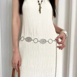 New Butterfly Tassel Waist Chain Y2K Trendy Bohemian Belt Summer Beach Accessories Vintage Flower Bohemian Belt