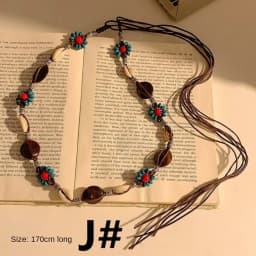 New Butterfly Tassel Waist Chain Y2K Trendy Bohemian Belt Summer Beach Accessories Vintage Flower Bohemian Belt