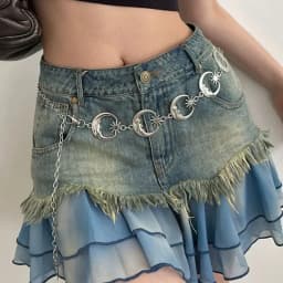 New Butterfly Tassel Waist Chain Y2K Trendy Bohemian Belt Summer Beach Accessories Vintage Flower Bohemian Belt
