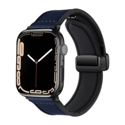 Leather Watch Bands For Apple Watch Band 44mm 40mm 49mm 45mm 41mm 38mm Bracelet IWatch Series 8 3 SE 6 7 Ultra Watch Strap