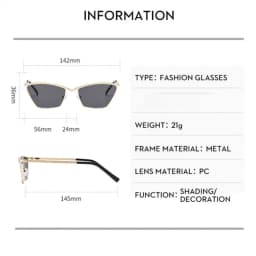 JNPCXI Fashion Cat Eye Women Sunglasses Men Vintage Luxury Brand Design Trending Shades UV400 Sun Glasses