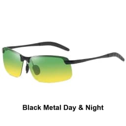 Day and Night Vision Sunglasses Polarized Smart Photochromic Sun Glasses for Man Woman Camping Fishing Driving Climbing Cycling