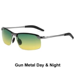 Day and Night Vision Sunglasses Polarized Smart Photochromic Sun Glasses for Man Woman Camping Fishing Driving Climbing Cycling