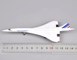 1:400 Scale Airplanes France 1976-2003 White Mini Diecast Metal Aircraft Model Gift Air plane Toys