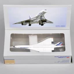 1:400 Scale Airplanes France 1976-2003 White Mini Diecast Metal Aircraft Model Gift Air plane Toys