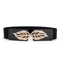 Women's Elastic Wide Waist Belt Stretchy Classic Cinch Belts Fashion Waistband For Dresses