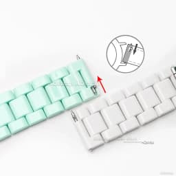 20mm 22mm Watch Band for Omega Straps for Swatch Waterproof Bracelet Women Men Wristband Quick Release Three Plastic Watchband