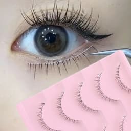 Lower Eyelashes Pack 5 Pairs Natural Manga Under Eye Lashes Soft Lower Eyelashes Handmade Clear Band Bottom Lashes Makeup Tools