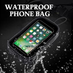 WOSAWE Motorcycle Fuel Tank Magnetic Mobile Phone Bag Waterproof Can connect to mobile phone GPS navigation box Bag