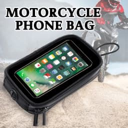 WOSAWE Motorcycle Fuel Tank Magnetic Mobile Phone Bag Waterproof Can connect to mobile phone GPS navigation box Bag