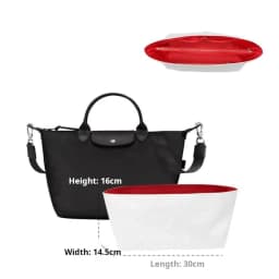 Purse Organizer Insert for Handbags, Felt Bag Organizer for Tote & Purse,  Compatible with longchamp