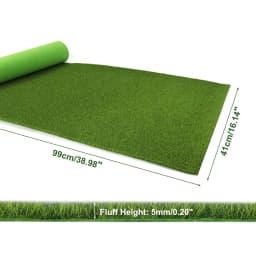 Evemodel 41cm*99cm Grass Mat 3mm 5mm 8mm Thick Artificial Lawn Carpet for DIY Project Model Architectural Layout