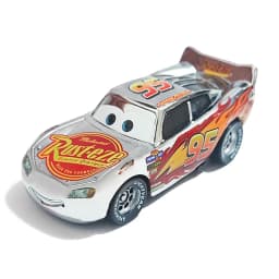 Pixar Racing 3 Lightning McQueen Jackson Storm Saligidor White Police Die-Cast Metal 1:55 Alloy Model Toys Cars Gifts