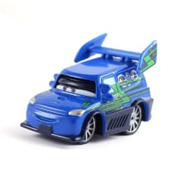 Pixar Racing 3 Lightning McQueen Jackson Storm Saligidor White Police Die-Cast Metal 1:55 Alloy Model Toys Cars Gifts