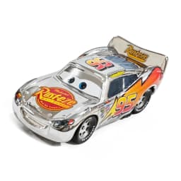 Pixar Racing 3 Lightning McQueen Jackson Storm Saligidor White Police Die-Cast Metal 1:55 Alloy Model Toys Cars Gifts