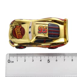Cars 3 Disney Pixar Cars Metallic Finish Gold Chrome McQueen Metal Diecast Toy Car Lightning McQueen Children's Gift