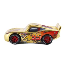 Cars 3 Disney Pixar Cars Metallic Finish Gold Chrome McQueen Metal Diecast Toy Car Lightning McQueen Children's Gift