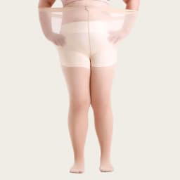 Women Plus Size 20 Denier Sheer Tights High Waist Nylon Pantyhose Super Elastic XL-4XL Large Size for Big Ladies 150kg/330lbs