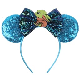 2026 Newest Cartoon Mouse Ears Headband Kid Adult Festival Party Sequin Bow Hairband Women Baby Girl Party Hair Accessories Gift