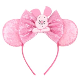 2026 Newest Cartoon Mouse Ears Headband Kid Adult Festival Party Sequin Bow Hairband Women Baby Girl Party Hair Accessories Gift