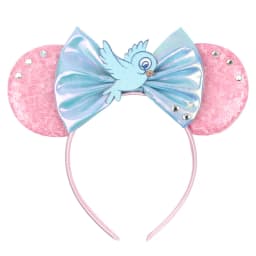 2026 Newest Cartoon Mouse Ears Headband Kid Adult Festival Party Sequin Bow Hairband Women Baby Girl Party Hair Accessories Gift
