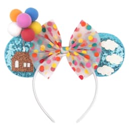 2026 Newest Cartoon Mouse Ears Headband Kid Adult Festival Party Sequin Bow Hairband Women Baby Girl Party Hair Accessories Gift