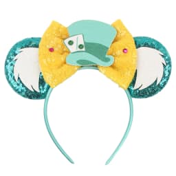 2026 Newest Cartoon Mouse Ears Headband Kid Adult Festival Party Sequin Bow Hairband Women Baby Girl Party Hair Accessories Gift