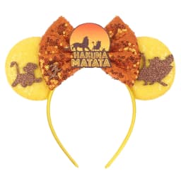 2026 Newest Cartoon Mouse Ears Headband Kid Adult Festival Party Sequin Bow Hairband Women Baby Girl Party Hair Accessories Gift