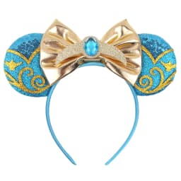 2026 Newest Cartoon Mouse Ears Headband Kid Adult Festival Party Sequin Bow Hairband Women Baby Girl Party Hair Accessories Gift