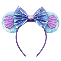 2026 Newest Cartoon Mouse Ears Headband Kid Adult Festival Party Sequin Bow Hairband Women Baby Girl Party Hair Accessories Gift