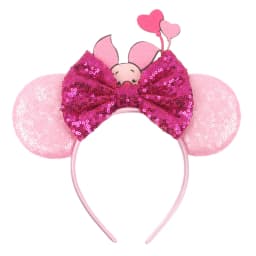 2026 Newest Cartoon Mouse Ears Headband Kid Adult Festival Party Sequin Bow Hairband Women Baby Girl Party Hair Accessories Gift