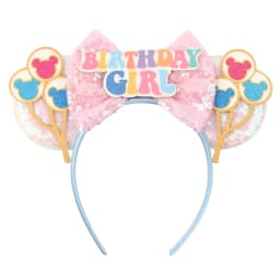 2026 Newest Cartoon Mouse Ears Headband Kid Adult Festival Party Sequin Bow Hairband Women Baby Girl Party Hair Accessories Gift