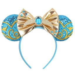 2026 Newest Cartoon Mouse Ears Headband Kid Adult Festival Party Sequin Bow Hairband Women Baby Girl Party Hair Accessories Gift