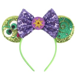 2026 Newest Cartoon Mouse Ears Headband Kid Adult Festival Party Sequin Bow Hairband Women Baby Girl Party Hair Accessories Gift