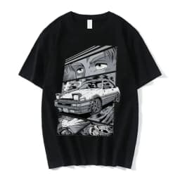 Initial D T Shirt Japanese Anime Graphic Funny Harajuku Manga T Shirt Fashion Casual Short Sleeve T Shirt Women Clothes