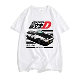 Initial D T Shirt Japanese Anime Graphic Funny Harajuku Manga T Shirt Fashion Casual Short Sleeve T Shirt Women Clothes