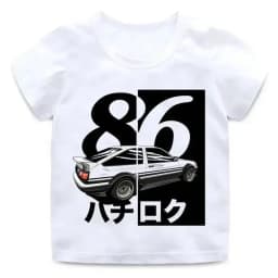 Initial D T Shirt Japanese Anime Graphic Funny Harajuku Manga T Shirt Fashion Casual Short Sleeve T Shirt Women Clothes