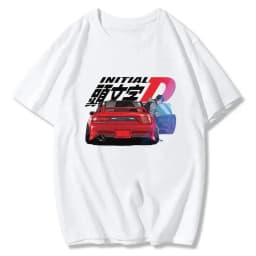 Initial D T Shirt Japanese Anime Graphic Funny Harajuku Manga T Shirt Fashion Casual Short Sleeve T Shirt Women Clothes